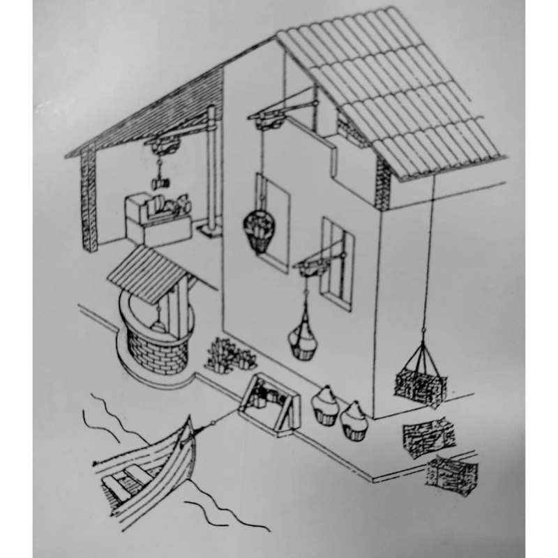 Mini Grúa Pluma 360° 1300W 240kg - Image 5